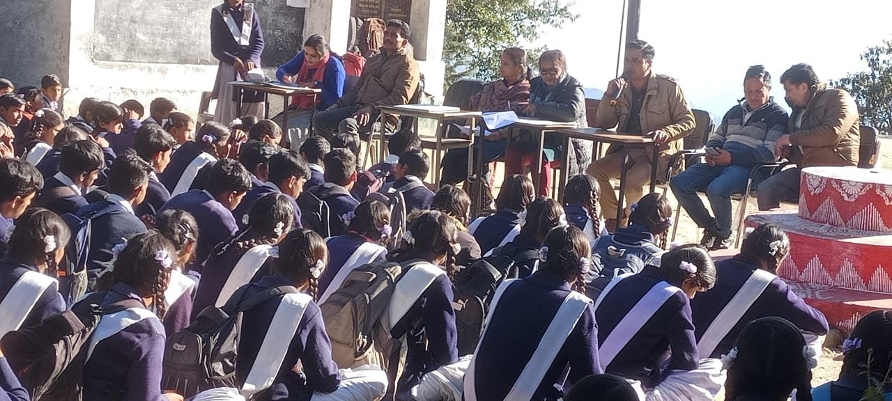 भवाली, खन्स्यू, बेतालघाट, मुक्तेश्वर व कालाढूंगी पुलिस ने स्कूलों में चलाया नशे के विरुद्ध जागरूकता अभियान