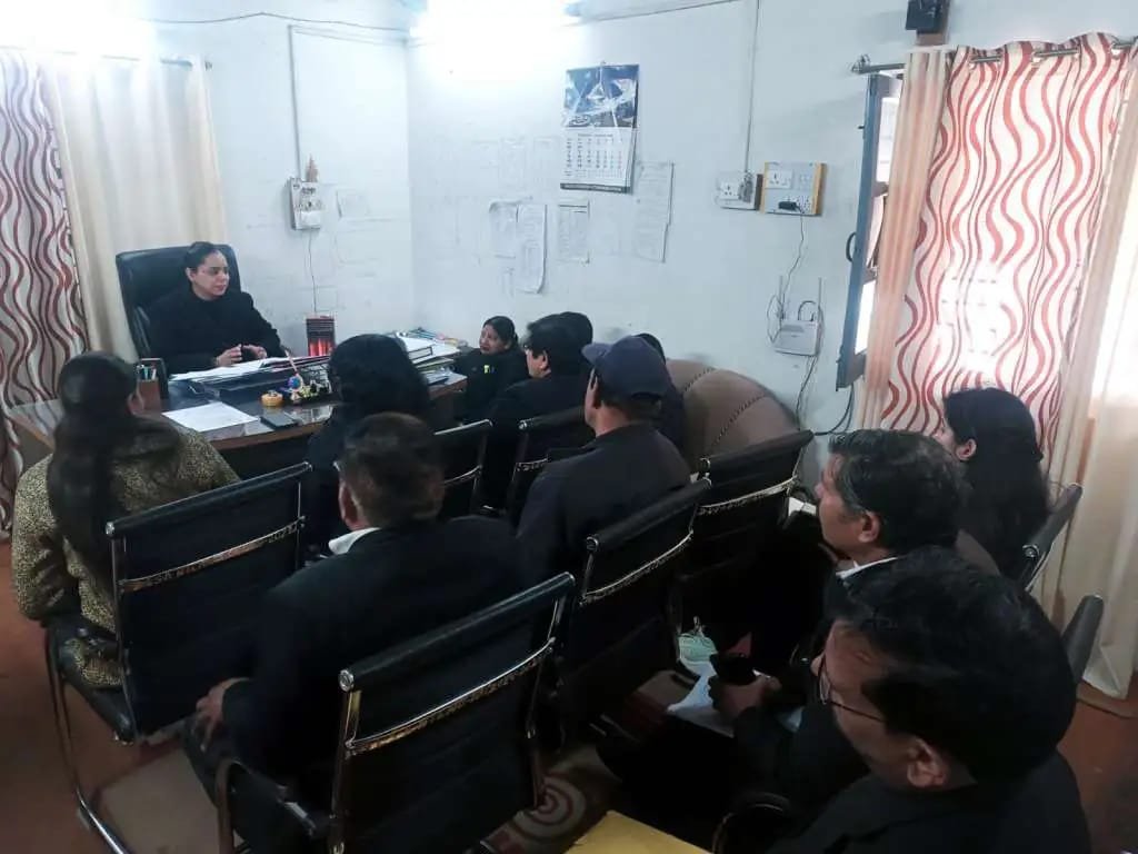 जिला न्यायालय परिसर में दो दिवसी प्रशिक्षण कार्यक्रम आयोजित