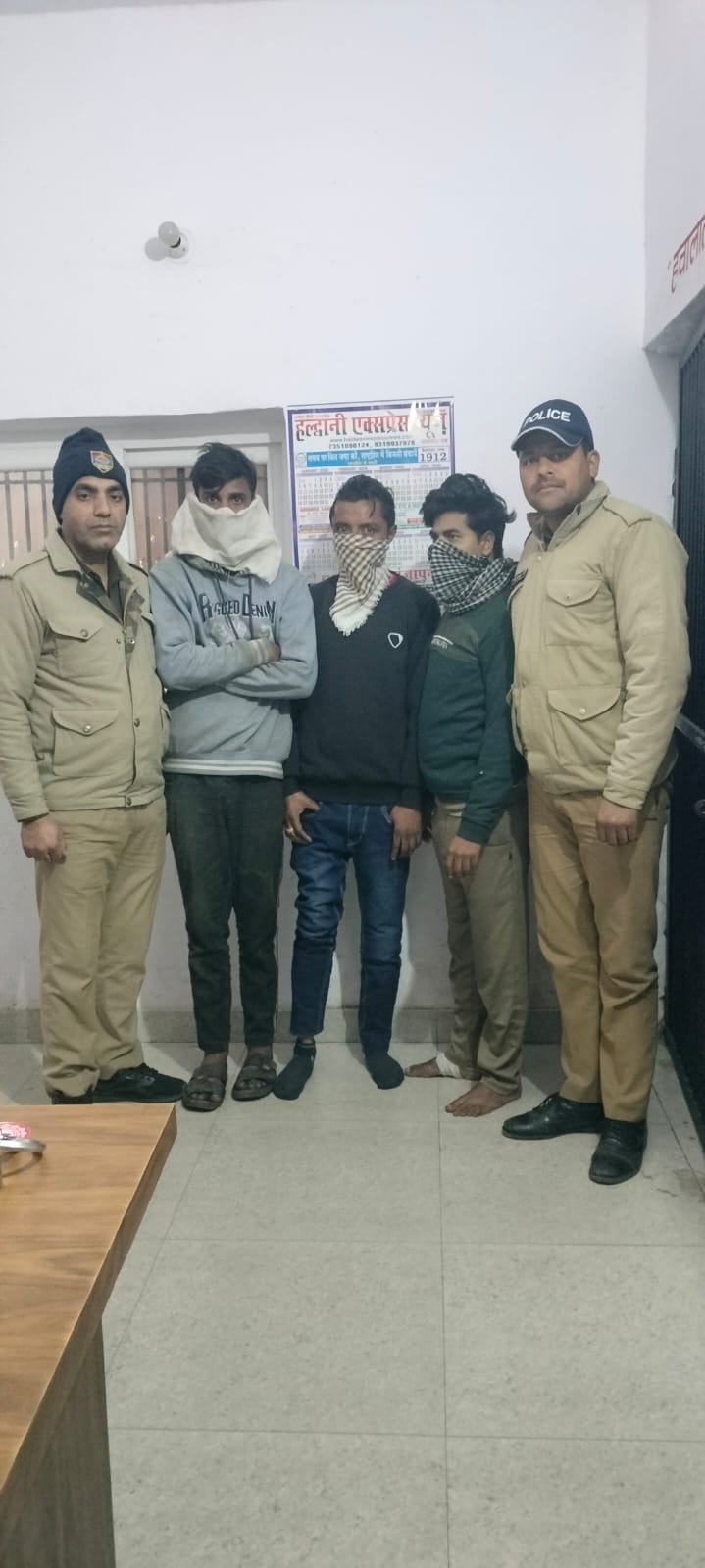 3 वारंटियर चढ़े पुलिस के हत्थे, जनपद में वांछित वारंटियों की धरपकड़ जारी