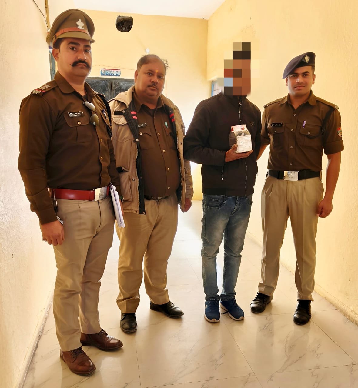 यहां मंदिर में चोरी करने वाले शातिर चोर को काठगोदाम पुलिस ने किया गिरफ्तार