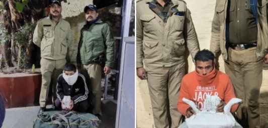 वनभूलपुरा पुलिस ने 2 शराब तस्कर को किया गिरफ्तार, 192 पव्वे अवैध शराब बरामद
