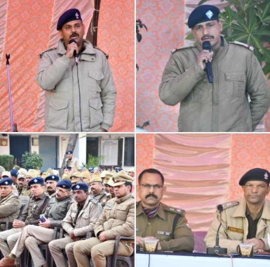 निकाय चुनाव के लिए नैनीताल पुलिस तैयार, सुरक्षा कर्मियों को ब्रीफ कर मतदान स्थलों को किया रवाना