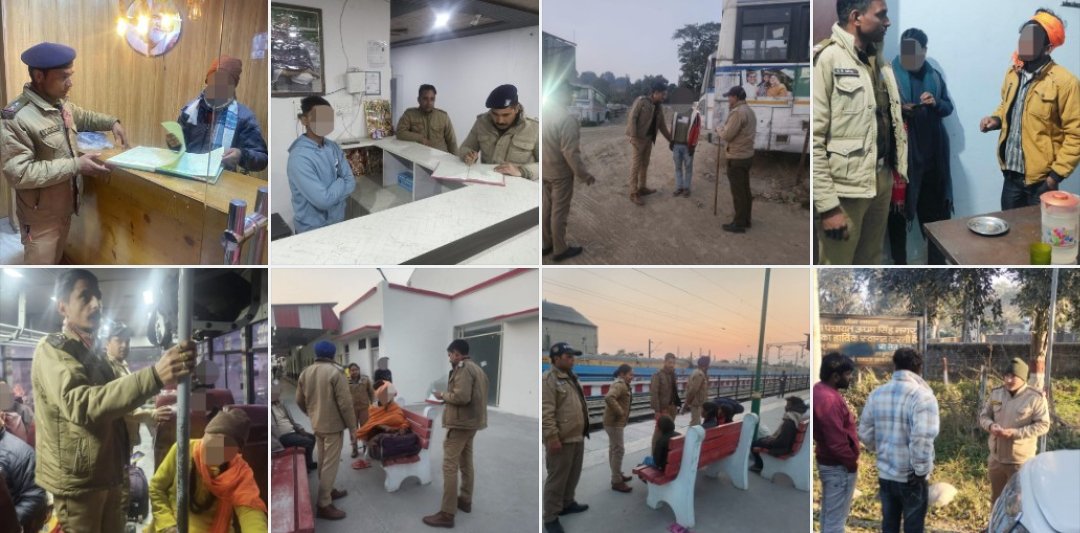 सख्त चैकिंग अभियान के तहत नियमों का उल्लंघन करने पर 51 लोगों के विरुद्ध हुई कार्यवाही, 100 लोगों का किया सत्यापन