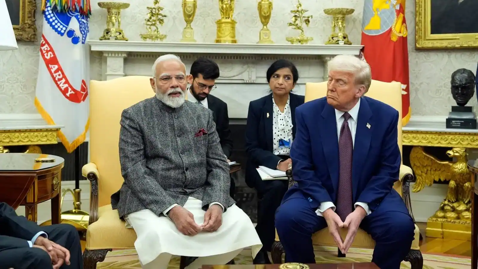व्हाइट हाउस में मोदी-ट्रंप की मुलाकात, जानें किन मुद्दों पर हुई चर्चा