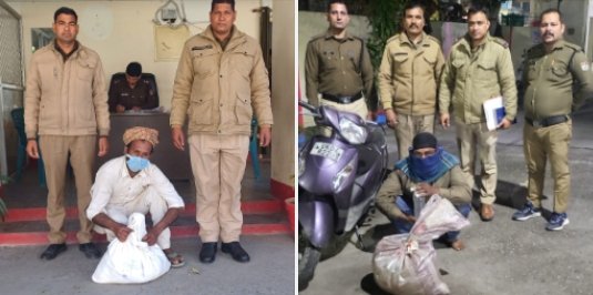 लालकुआं/रामनगर पुलिस ने अवैध शराब की तस्करी करते 2 व्यक्तियों को किया गिरफ्तार