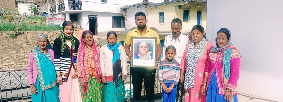 रामगढ़ ब्लॉक के भियालगांव में धूमधाम से मनाई गई मान्यवर कांशीराम जी की जयंती