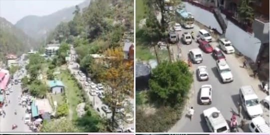 कैंची धाम में सुचारु यातायात एवं दर्शन व्यवस्था हेतु नैनीताल पुलिस की सक्रियता बरकार