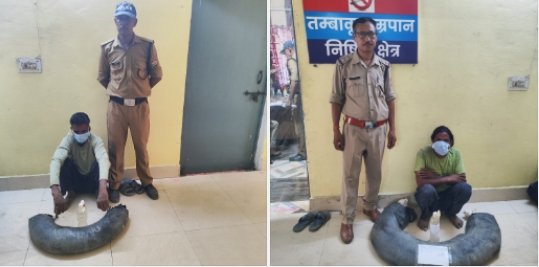 चोरगलिया पुलिस ने 2 मामलों में भारी मात्रा में शराब की तस्करी कर रहे 2 अभियुक्तों को किया गिरफ्तार