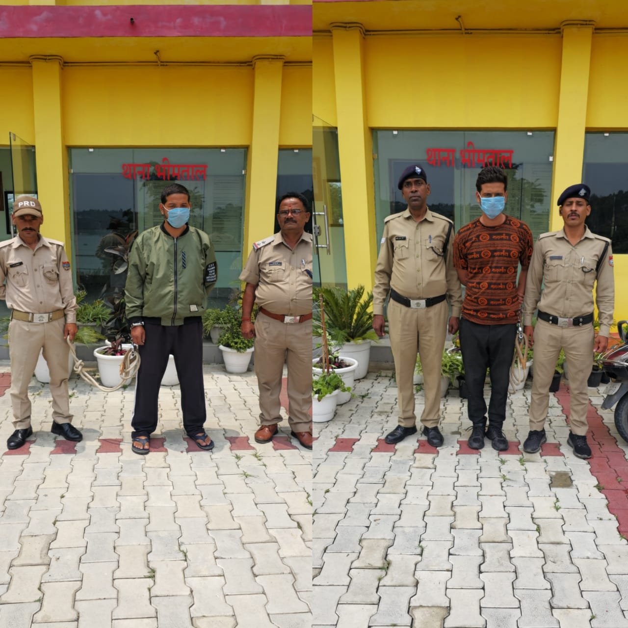 भीमताल क्षेत्र में हुई मारपीट की घटना में घायल के उपरांत मृत्यु के मामले में संलिप्त 2 अभियुक्तों को भीमताल पुलिस ने किया गिरफ्तार