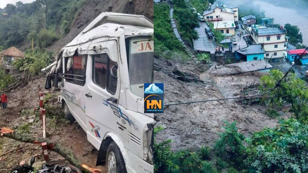 गढ़वाल में यहां फिर बादल फटने से मची तबाही, कई घर दुकानें मलवे में हुई तब्दील