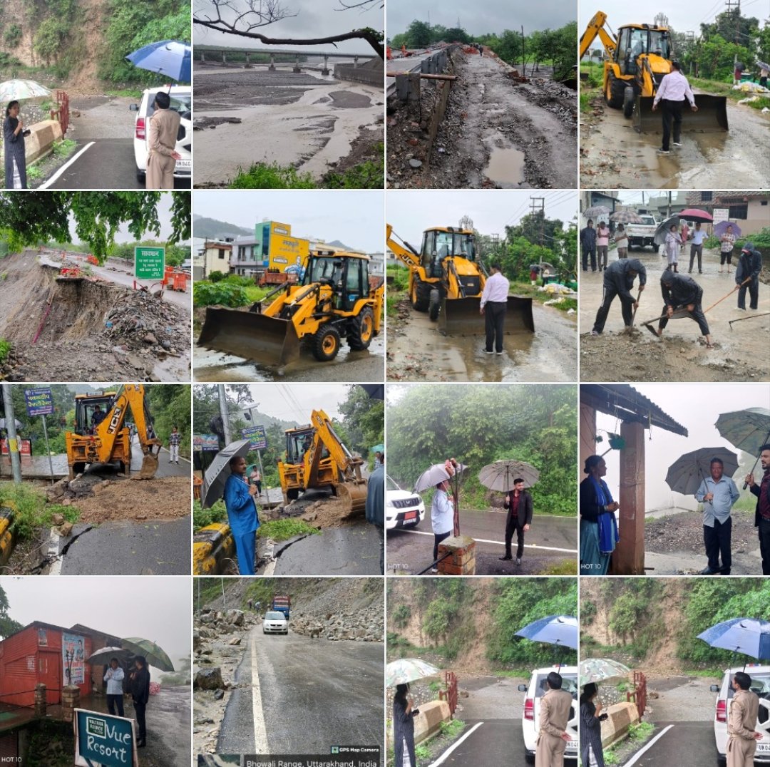 भारी बारिश की चेतावनी, प्रशासन अलर्ट, अधिकारियों द्वारा संवेदनशील एवं प्रभावित क्षेत्रों का किया जा रहा निरीक्षण