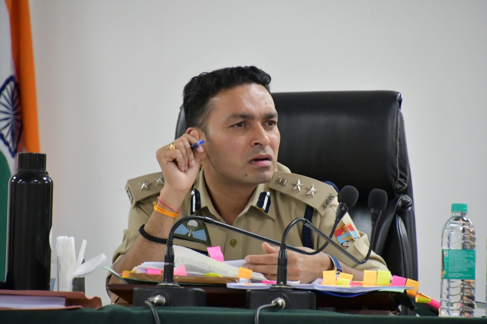 मासिक अपराध गोष्ठी में विवेचनाओं में शिथिलता पर कड़े रूख में नैनीताल एसएसपी