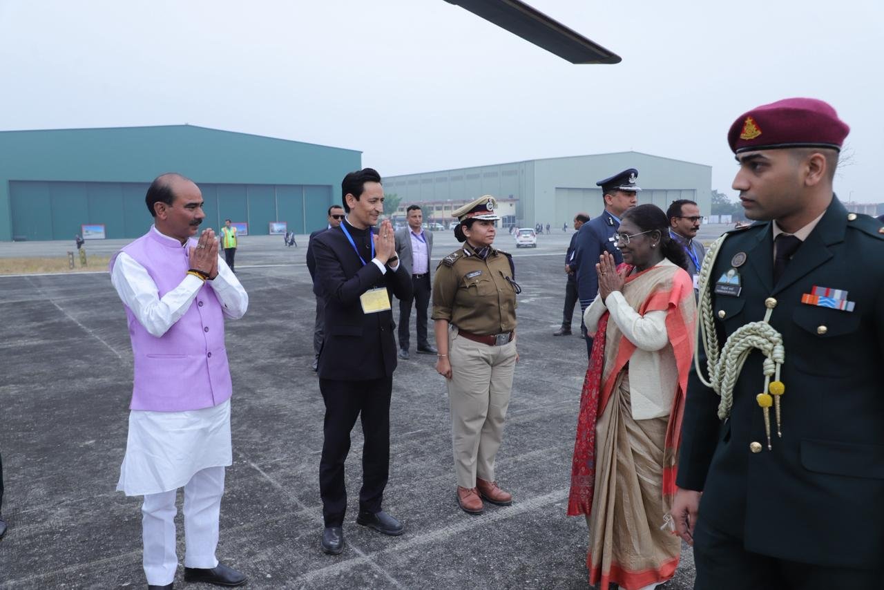 देश के राष्ट्रपति द्रौपदी मुर्मू का नैनीताल प्रवास सफलतापूर्वक सम्पन्न, हल्द्वानी से दिल्ली को हुए रवाना
