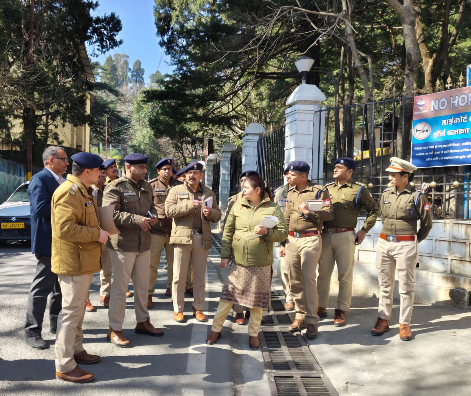 एसएसपी ने उच्च न्यायालय की समग्र सुरक्षा व्यवस्थाओं का लिया जायजा, सभी सुरक्षा मापदंडों को पुख्ता करने के दिए निर्देश