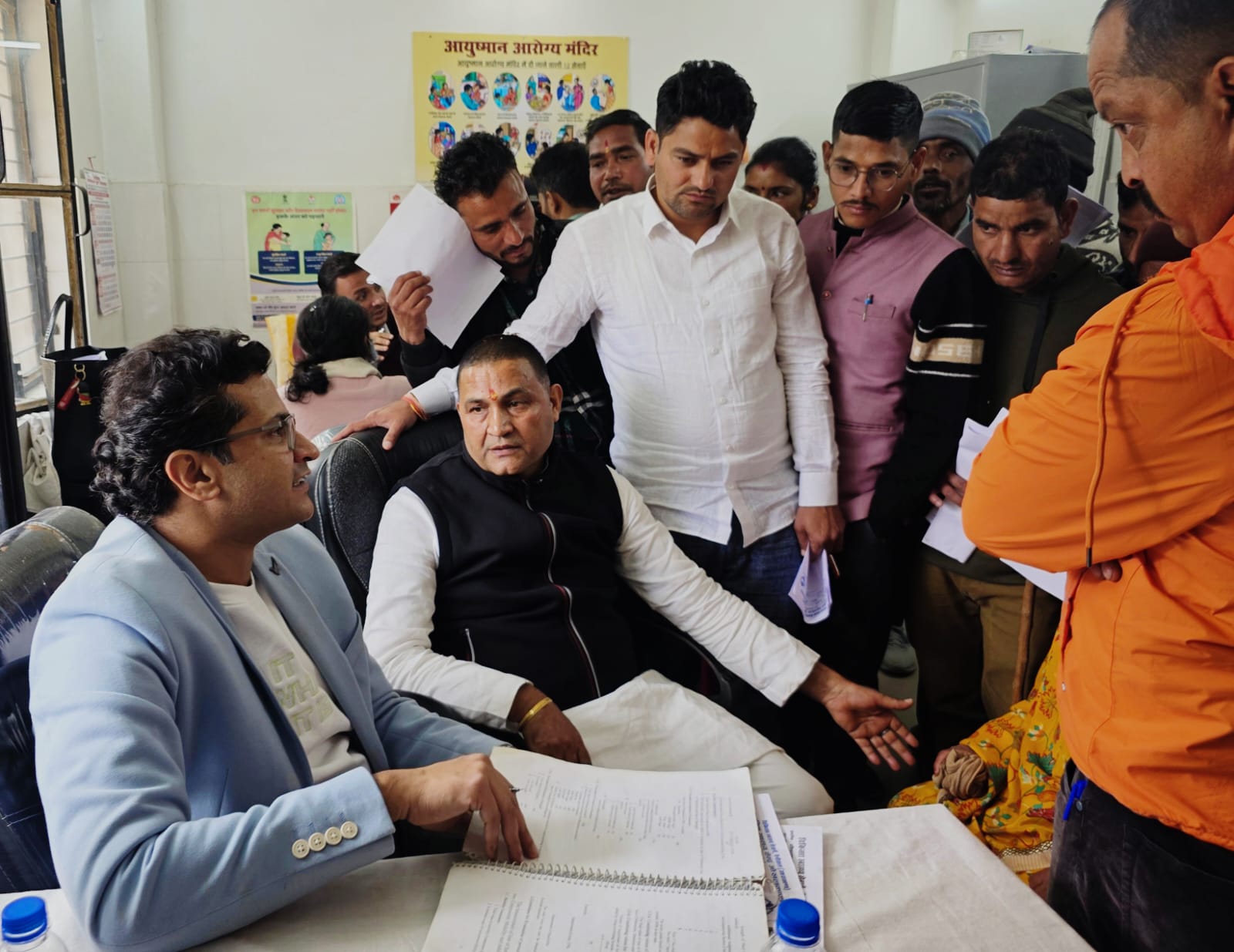 विधायक कैड़ा ने लगाया खनश्यू में स्वास्थ्य कैम्प, दिव्यांग व्यक्तियो के बनाये दिव्यांग प्रमाण पत्र