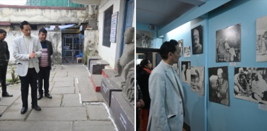 आयुक्त दीपक रावत ने राजकीय संग्रहालय एवं ऐतिहासिक मल्ला महल अल्मोड़ा का किया निरीक्षण