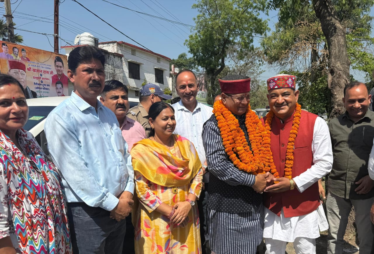 कालाढुंगी दुग्ध केंद्र में मंत्री खजान दास का भव्य स्वागत, दुग्ध उत्पादकों में दिखा उत्साह