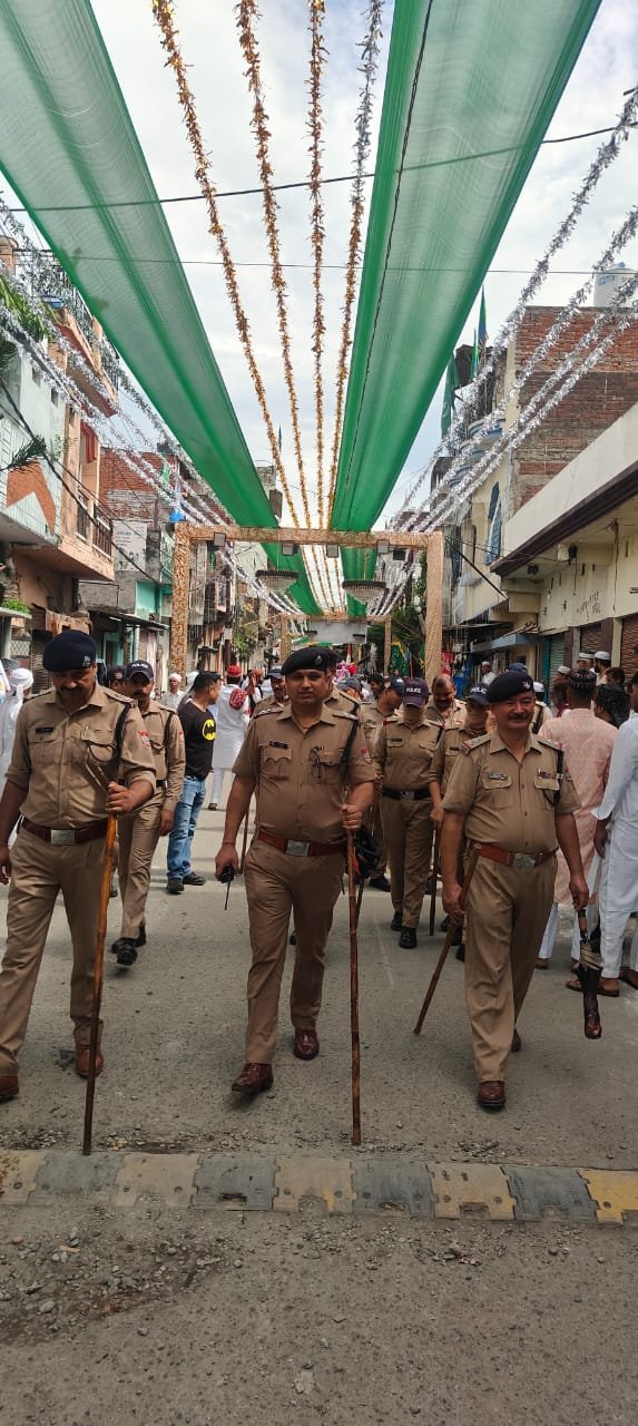 बारावफात (ईदुल-मिलादनवी) पर्व के सकुशल एवं शांतिपूर्ण आयोजन हेतु नैनीताल पुलिस अलर्ट
