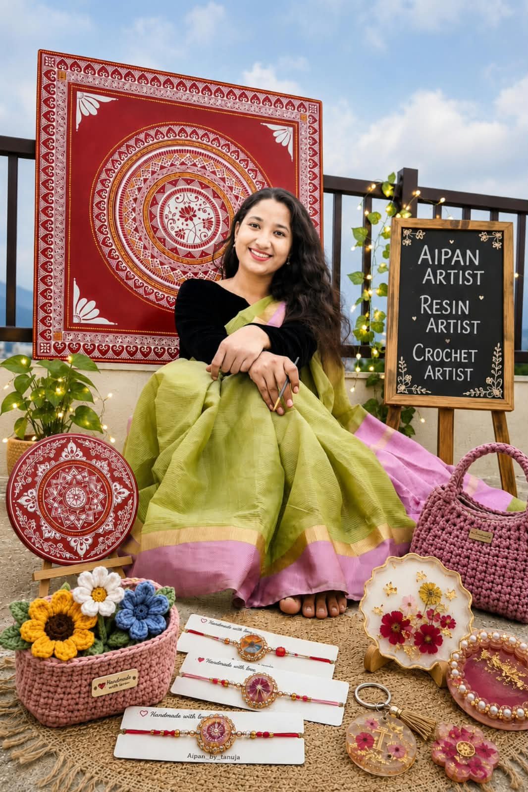हल्द्वानी की तनुजा ज्याला ने लोक कला और संस्कृति को सहेजने के साथ आत्मनिर्भरता की दिशा में बढ़ाया कदम