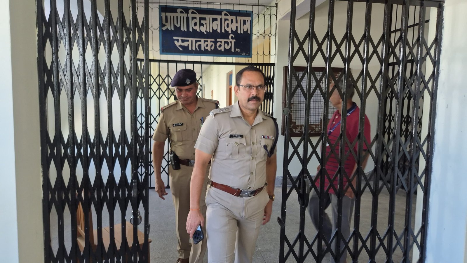 एमबीपीजी कॉलेज छात्रसंघ चुनाव में सुरक्षा व्यवस्था चाक-चौबंद